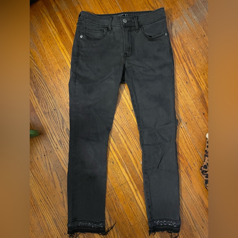 Abercrombie & Fitch Women's Black Skinny Jeans